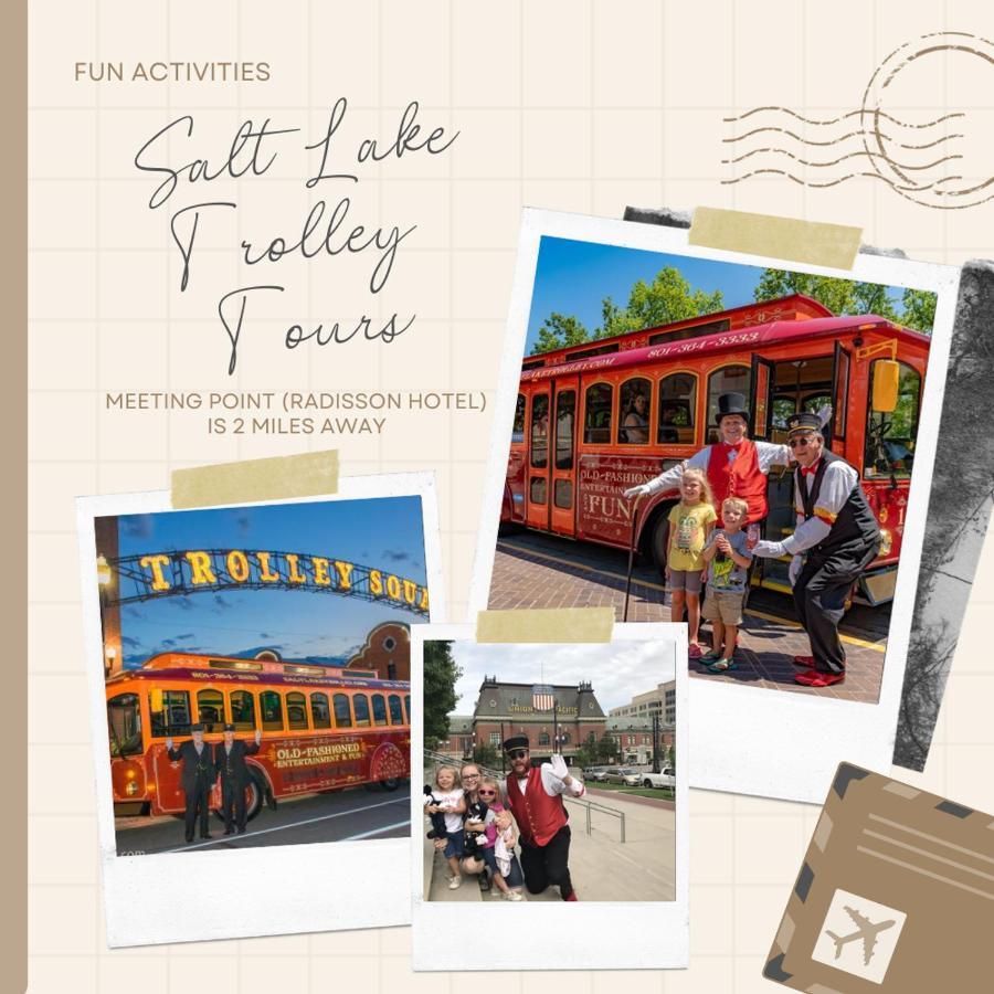 Ski - Explore - Relax - Cozy Beds, Tv & Wi-Fi Salt Lake City Exterior photo